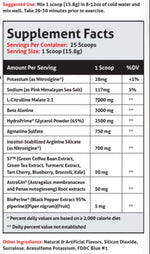 Load image into Gallery viewer, Frontline Formulations Pumpageddon Strap in! This concoction is for people that chase only the most ridiculous pumps! With a jaw dropping 7,000mg of L-Citruline Malate and key ingredients like nitrosigine, beta alanine and S7, this caffeine-free preworkou