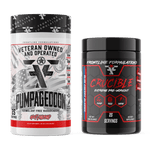 Load image into Gallery viewer, Frontline Formulations Crucible Pump Stack Pumpageddon Strap in! This concoction is for people that chase only the most ridiculous pumps! With a jaw dropping 7,000mg of L-Citruline Malate and key ingredients like nitrosigine, beta alanine and S7, this caf