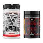 Load image into Gallery viewer, Frontline Formulations Crucible Pump Stack Pumpageddon Strap in! This concoction is for people that chase only the most ridiculous pumps! With a jaw dropping 7,000mg of L-Citruline Malate and key ingredients like nitrosigine, beta alanine and S7, this caf