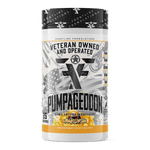 Load image into Gallery viewer, Frontline Formulations Pumpageddon Strap in! This concoction is for people that chase only the most ridiculous pumps! With a jaw dropping 7,000mg of L-Citruline Malate and key ingredients like nitrosigine, beta alanine and S7, this caffeine-free preworkou