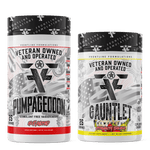 Load image into Gallery viewer, Frontline Formulations Gauntlet Pump Stack Strap in! This concoction is for people that chase only the most ridiculous pumps! With a jaw dropping 7,000mg of L-Citruline Malate and key ingredients like nitrosigine, beta alanine and S7, this caffeine-free p