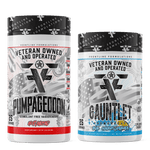 Load image into Gallery viewer, Frontline Formulations Gauntlet Pump Stack Strap in! This concoction is for people that chase only the most ridiculous pumps! With a jaw dropping 7,000mg of L-Citruline Malate and key ingredients like nitrosigine, beta alanine and S7, this caffeine-free p