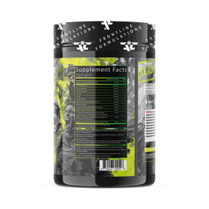 Frontline Formulations Operation Delirium: Experiemental Nootropic Preworkout Introducing Operation Delirium, the cutting-edge preworkout designed for warriors seeking an unparalleled boost in performance and focus. This military-grade experimental formul