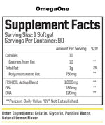 Load image into Gallery viewer, Omega One DESCRIPTION FISH OIL ACTIVE BLEND OmegaOne is an essential blend of omega-3 fatty acids found in fish oil that your body needs to function properly. Fish oil is extremely anti-inflammatory, lowers blood pressure and decreases the risk of heart d