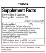 Load image into Gallery viewer, Tri-Cuts DESCRIPTION COMPREHENSIVE THERMOGENIC Tricuts is NutraOne’s most comprehensive and effective thermogenic. Tricuts was formulated with the most powerful, fat-burning ingredients and the option to increase your intensity by dose. BENEFITS ENERGY &