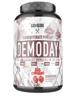 Load image into Gallery viewer, Demo Day - Axe and Sledge PERI-WORKOUT CARBOHYDRATE FORMULA THERE ARE PLENTY OF CARBOHYDRATE POWDERS IN THE SPORTS NUTRITION INDUSTRY, BUT NONE OF THEM COMPARE TO DEMO DAY. WITH FOUR PATENTED INGREDIENTS, WE’VE CREATED ONE OF THE MOST VERSATILE CARBOHYDRA