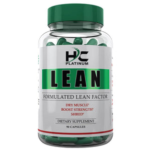 HC Platinum - Hardcore Lean Hardcore Lean is a potent dual action product that works to increase protein synthesis while boost the bodies thermogenesis. This unique combination allows you to build lean muscle while increasing strength levels! ACTIVE INGRE