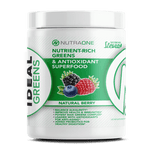 Load image into Gallery viewer, Ideal Greens DESCRIPTION NUTRIENT-RICH GREENS & ANTIOXIDANT SUPERFOOD Ideal Greens is a comprehensive blend of organic greens, fruits, essential fatty acids, plus probiotics for convenient, daily wellness and nutritional support. BENEFITS NO ARTIFICIAL FL
