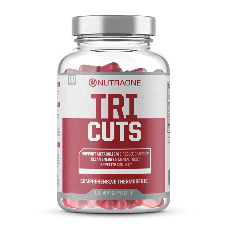 Tri-Cuts DESCRIPTION COMPREHENSIVE THERMOGENIC Tricuts is NutraOne’s most comprehensive and effective thermogenic. Tricuts was formulated with the most powerful, fat-burning ingredients and the option to increase your intensity by dose. BENEFITS ENERGY &