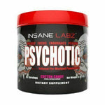 Load image into Gallery viewer, Insane Labs - Psychotic Pre Workout Insane Labz Psychotic Ingredients Supplement Facts Serving Size: 1 Scoop Servings Per Container: 35 Psychotic Blend 4459mg Beta Alanine, Creatine Monohydrate, Caffeine Anhydrous, AMPiberry (Juniperus Communis)(berry), H