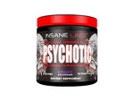 Load image into Gallery viewer, Insane Labs - Psychotic Pre Workout Insane Labz Psychotic Ingredients Supplement Facts Serving Size: 1 Scoop Servings Per Container: 35 Psychotic Blend 4459mg Beta Alanine, Creatine Monohydrate, Caffeine Anhydrous, AMPiberry (Juniperus Communis)(berry), H