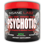 Load image into Gallery viewer, Insane Labs - Psychotic Pre Workout Insane Labz Psychotic Ingredients Supplement Facts Serving Size: 1 Scoop Servings Per Container: 35 Psychotic Blend 4459mg Beta Alanine, Creatine Monohydrate, Caffeine Anhydrous, AMPiberry (Juniperus Communis)(berry), H