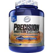 Hi-Tech Precision Protein 5lb 100% Hydrolyzed Whey Protein! 25 grams of Ultra-Premium Protein per serving! Only 2 grams of Fat and 2 grams of Carbs per serving! Gluten Free Hi-Tech Pharmaceuticals are proud to announce the latest breakthrough in Whey Prot