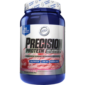 Hi-Tech Precision Protein 2lb 100% Hydrolyzed Whey Protein! 25 grams of Ultra-Premium Protein per serving! Only 2 grams of Fat and 2 grams of Carbs per serving! Gluten Free Hi-Tech Pharmaceuticals are proud to announce the latest breakthrough in Whey Prot