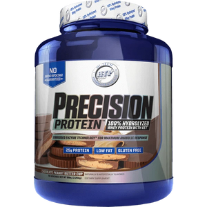 Hi-Tech Precision Protein 5lb 100% Hydrolyzed Whey Protein! 25 grams of Ultra-Premium Protein per serving! Only 2 grams of Fat and 2 grams of Carbs per serving! Gluten Free Hi-Tech Pharmaceuticals are proud to announce the latest breakthrough in Whey Prot