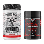 Load image into Gallery viewer, Frontline Formulations Crucible Pump Stack Pumpageddon Strap in! This concoction is for people that chase only the most ridiculous pumps! With a jaw dropping 7,000mg of L-Citruline Malate and key ingredients like nitrosigine, beta alanine and S7, this caf
