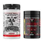 Load image into Gallery viewer, Frontline Formulations Crucible Pump Stack Pumpageddon Strap in! This concoction is for people that chase only the most ridiculous pumps! With a jaw dropping 7,000mg of L-Citruline Malate and key ingredients like nitrosigine, beta alanine and S7, this caf
