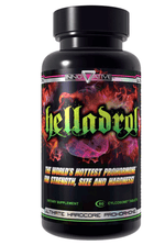 Load image into Gallery viewer, Hi-Tech Helladrol Bodybuilding&#39;s Hottest and Most Potent Prohormone! Formulated with Anabolic &amp; Androgenic Agents, Including Legal Pro Hormone Esters Amino Acid Catalytic Converter and Promotes Protein Synthesis Boost Testosterone Levels and/or Enhance At
