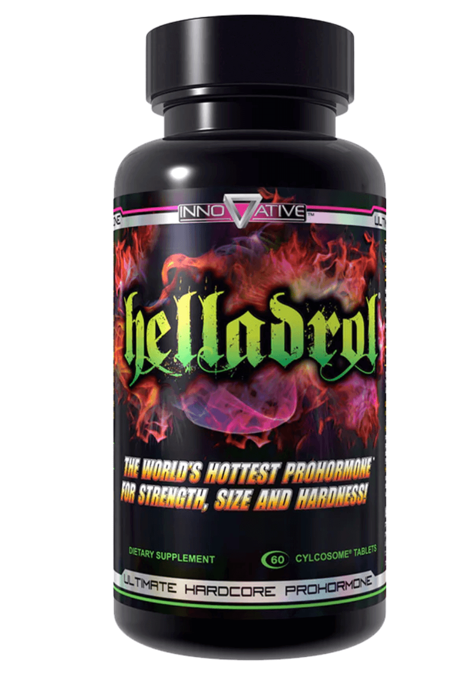 Hi-Tech Helladrol Bodybuilding's Hottest and Most Potent Prohormone! Formulated with Anabolic & Androgenic Agents, Including Legal Pro Hormone Esters Amino Acid Catalytic Converter and Promotes Protein Synthesis Boost Testosterone Levels and/or Enhance At