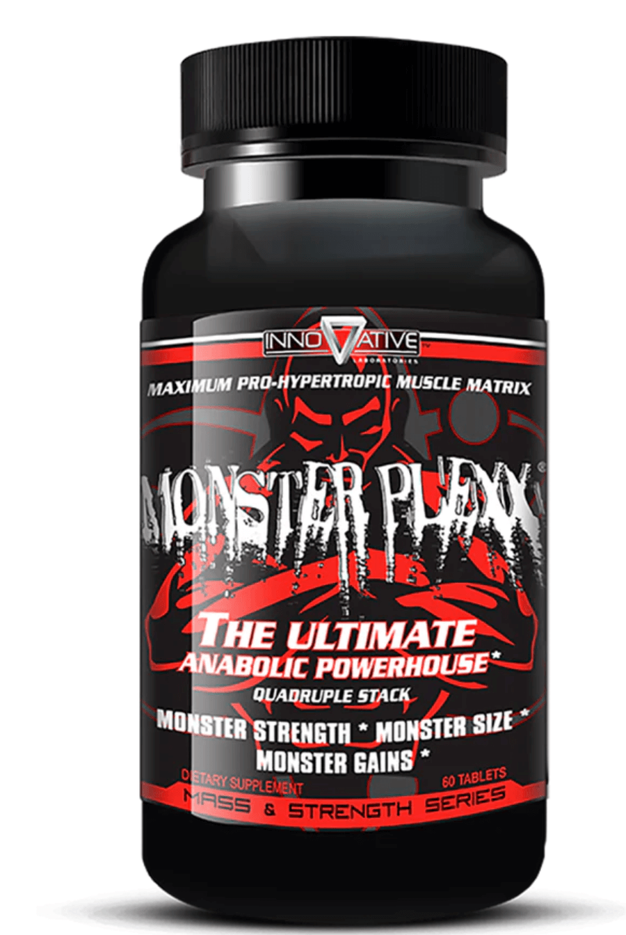 Hi-Tech Monster Plexx Monster Plexx® by Innovative Labs is one of the few legal pro hormone complexes that can actually give you intense gains in strength and size that you are looking for. Monster Plexx consists of 5 Pro-hormones combined at high level m