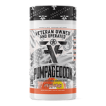 Load image into Gallery viewer, Frontline Formulations Pumpageddon Strap in! This concoction is for people that chase only the most ridiculous pumps! With a jaw dropping 7,000mg of L-Citruline Malate and key ingredients like nitrosigine, beta alanine and S7, this caffeine-free preworkou
