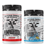 Load image into Gallery viewer, Frontline Formulations Gauntlet Pump Stack Strap in! This concoction is for people that chase only the most ridiculous pumps! With a jaw dropping 7,000mg of L-Citruline Malate and key ingredients like nitrosigine, beta alanine and S7, this caffeine-free p
