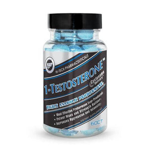 Hi-Tech Pharmaceuticals - 1-Testoterone 1-Testosterone™ by Hi-Tech Pharmaceuticals is based upon a naturally occurring metabolite for many animals including man that has properties far different from standard testosterone in the body. 1-Testosterone™ is m