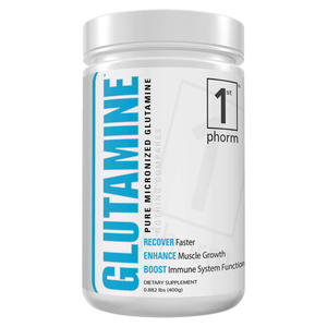 CALL FOR BEST PRICING! 1st Phorm - Glutamine Powder Call Us To Order! 817-301-6816 DESCRIPTION Glutamine is the most abundant amino acid in your body. Amino acids are the building blocks of protein and Glutamine makes up more than 60% of the protein in sk