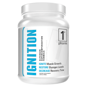 CALL FOR BEST PRICING! 1st Phorm - Ignition: Glycogen Replenishment Call Us To Order! 817-301-6816 DESCRIPTION Replenishes Glycogen Stores, Improves Muscle Stamina, Spikes Insulin, Ignites Muscle Growth It’s no mystery that quality muscle gains start with