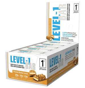 CALL FOR BEST PRICING! 1st Phorm - Level 1 Meal Replacement Protein Bars (15ct) Call Us To Order! 817-301-6816 Description Just one bite is all it takes to realize the Level-1 Bar is the best protein bar you’ve ever tried! No matter what your goal is - lo