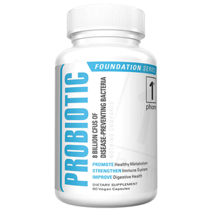 CALL FOR BEST PRICING! 1st Phorm - Probiotic Call Us To Order! 817-301-6816 DESCRIPTION From the day you were born, bacteria began colonizing in your gut, and over 100 trillion microorganisms live in your body. This friendly bacterium is essential to the