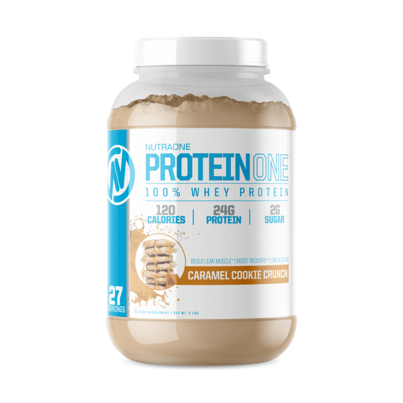 Protein One LOW SUGAR We know protein doesn't need to have a lot sugar to be delicious. All of our proteins have 2 grams of sugar or less per serving. NON-GMO We never compromise on quality. You will not find any genetically modified organisms in our prod