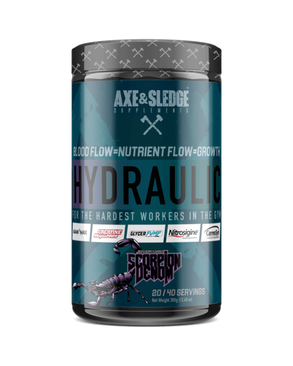 Hydraulic HYDRAULIC IS THE FIRST NON-STIMULANT PRE-WORKOUT OF ITS KIND. BLOOD FLOW = NUTRIENT FLOW = GROWTH HYDRAULIC IS THE FIRST STIMULANT FREE PRE-WORKOUT OF ITS KIND. A PRE-WORKOUT FORMULA FREE OF ANY STIMULANTS THAT YOU CAN ACTUALLY FEEL! GET THE BLO