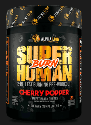 Alpha Lion - Burn Pre-Workout and Fat Burner WHERE NEXT-LEVEL FAT BURNING MEETS ENHANCED PERFORMANCE† A 2-in-1 fat burning pre-workout designed to amplify your caloric expenditure while increasing training intensity.† Featuring research backed ingredients