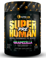 Load image into Gallery viewer, Alpha Lion - Super Human Pre-Workout If you&#39;re looking for a pre-workout to help you perform at your peak ability, look no further than SUPERHUMAN by Alpha Lion! SUPERHUMAN is a revolutionary pre-workout that is max-dosed with clinically studied and prove
