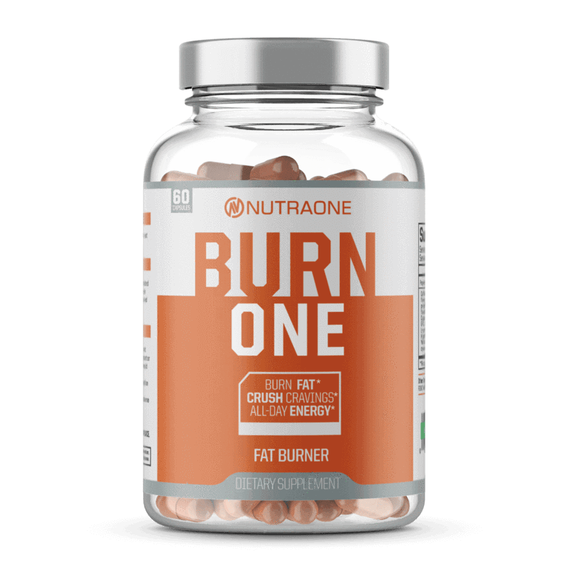 Burn One BENEFITS BURN FAT BurnOne is a thermogenic made with fat burning raw ingredients Synephrine, Hoodia, Yohimbine, and Higenamine. ALL-DAY ENERGY With 250mg Caffeine per serving to increase sustained energy all day long and improve performance. BOOS
