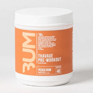 CBUM Thavage Pre-Workout Thavage Pre is not your run of the mill pre-workout. It was designed by thavages for thavages to take your performance to the next level. Our formula has been engineered with some of the market's best and most trusted ingredients