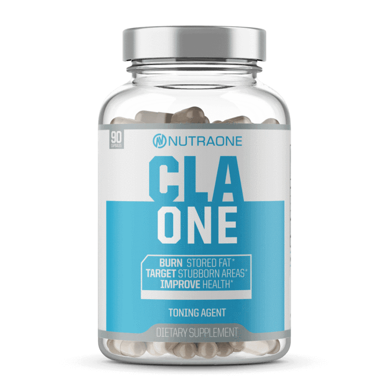 CLA ONE NATURAL TONING AGENT Conjugated Linoleic Acid (CLA) is a natural and stimulant-free weigh-loss aide. CLAOne can reduce stored body fat, increase lean muscle mass, improve health, support metabolism and heart health. BENEFITS CLA ACTIVE BLEND CLAOn