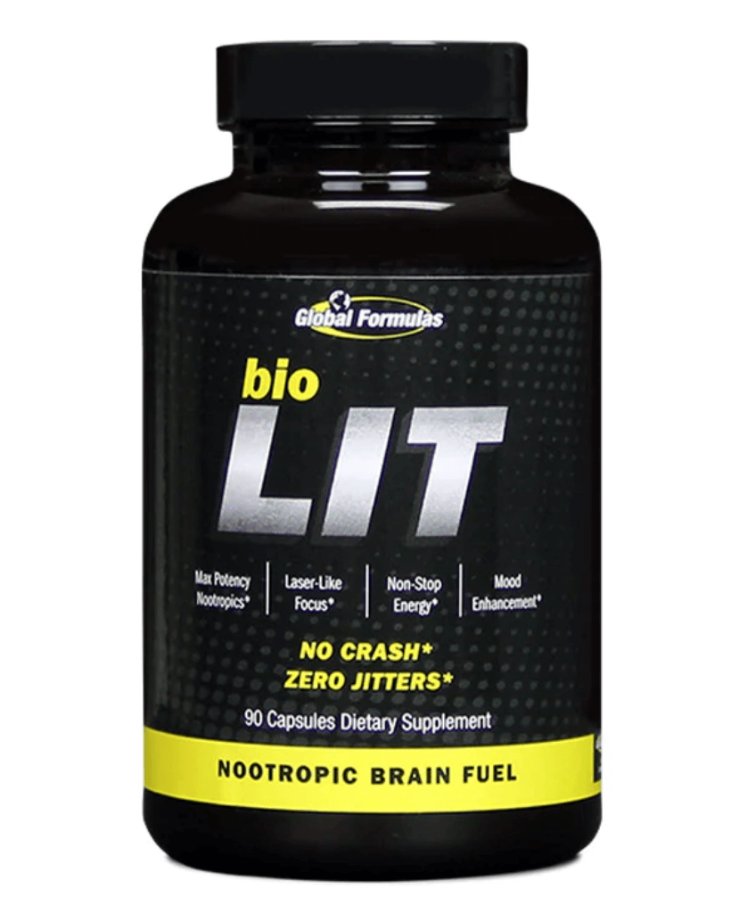 Global Formulas - bioLIT Description Global Formulas bioLIT provides hours of clean, dialed-in focus, increase mood, and unstoppable energy, with no jitters and ZERO crash. bioLIT will be your daily go-to, helping you power through training, studying, gam