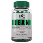 Load image into Gallery viewer, HC Platinum - Hardcore Lean Hardcore Lean is a potent dual action product that works to increase protein synthesis while boost the bodies thermogenesis. This unique combination allows you to build lean muscle while increasing strength levels! ACTIVE INGRE
