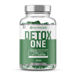 Detox One ELIMINATE TOXINS DetoxOne cleanses the system and keeps your organs in good shape. IMPROVE NUTRIENT ABSORPTION By flushing toxins and impurities from your digestive system your body is able to absorb nutrients more efficiently. REDUCE BLOATING D