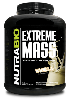 Nutrabio Extreme Mass - 6 Lbs 100% PURE WHEY ISOLATE PROTEIN When it comes to protein, whey Isolate is the highest quality there is. IsolateOne is 100% pure whey protein isolate with no amino spiking or unnecessary fillers. Whey protein isolate is the fas