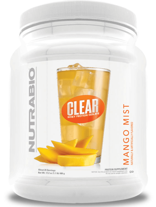 Nutrabio Clear Whey Protein Isolate - 20 Servings