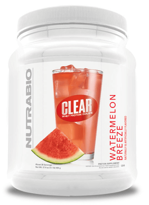 Nutrabio Clear Whey Protein Isolate - 20 Servings