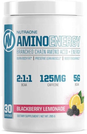 AminoNRG One BRANCHED-CHAIN AMINO ACIDS PLUS ENERGY AminoNRGOne is an all-in-one performance blend with Branched-Chained Amino Acids (BCAA). BCAAs are the essential building blocks for lean muscle. AminoNRGOne can increase protein synthesis, prevent muscl