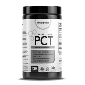 Post Cycle Therapy (PCT) DETAILS: All-in-one post cycle therapy formula that reignites and balances natural hormone levels. Testosterone Boosting Matrix and Estrogen Suppression Blend restores normal levels of estrogen and testosterone while maintaining y