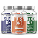 Load image into Gallery viewer, Burn Kit The Weight Loss System is your 24-hour rapid weight-loss solution. The Weight Loss System addresses the 3 critical areas of weight-loss; metabolism, detoxification, and sleep. 1) BurnOne our day time metabolism booster will help skyrocket your fa
