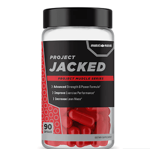 Project Jacked - Anabolic Warfare Advanced Strength & Power Formula* Improve Exercise Performance* Increase Lean Mass* Benefits Project Jacked is our most advanced strength and power formula.* Promotes strength so you can power through plateaus and increa