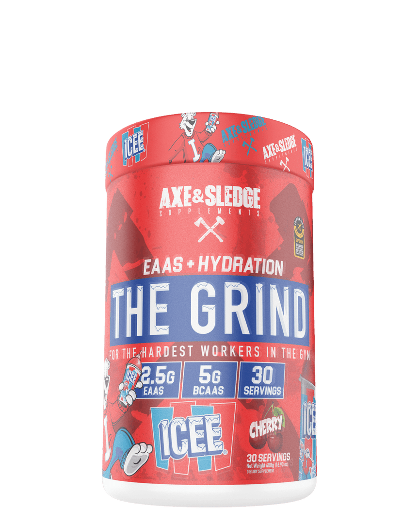 Axe & Sledge - THE GRIND // EAAS, BCAAS, & HYDRATION EAAS, BCAAS, & HYDRATION AMINO ACIDS ARE THE BUILDING BLOCKS OF PROTEIN AND ARE ESSENTIAL FOR HEALTH, RECOVERY, AND PERFORMANCE. THERE ARE APPROXIMATELY 20 AMINO ACIDS THAT HAVE BEEN IDENTIFIED, BUT ONL