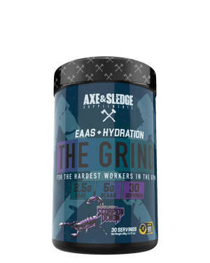 Axe & Sledge - THE GRIND // EAAS, BCAAS, & HYDRATION EAAS, BCAAS, & HYDRATION AMINO ACIDS ARE THE BUILDING BLOCKS OF PROTEIN AND ARE ESSENTIAL FOR HEALTH, RECOVERY, AND PERFORMANCE. THERE ARE APPROXIMATELY 20 AMINO ACIDS THAT HAVE BEEN IDENTIFIED, BUT ONL